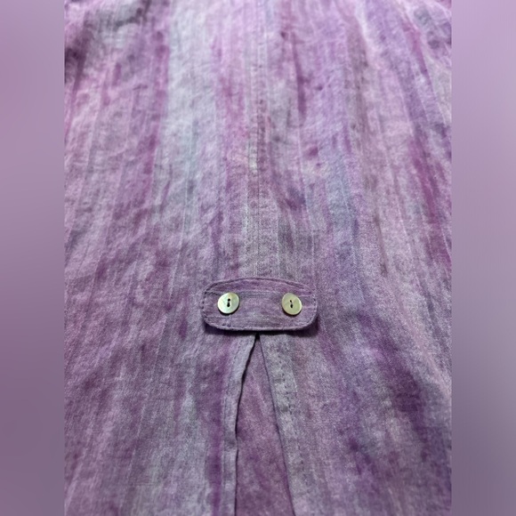 Lavender Button Down Women's Shirt - Picture 10 of 10